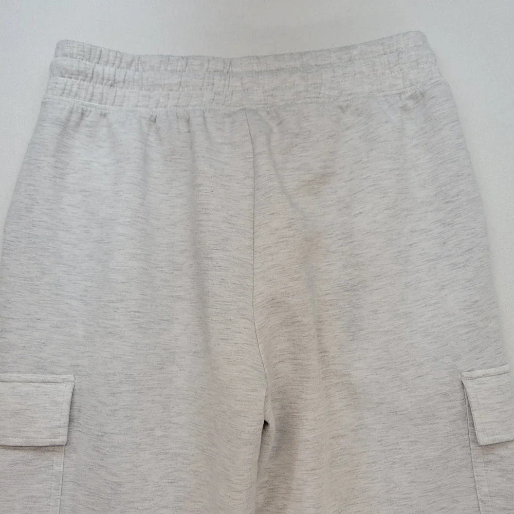 Yogalicious‎ Scuba Cascade Jogger Womens S Gray Athletic Cargo Sweatpants